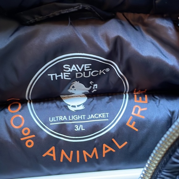Save the Duck water resistant puffer size large - Picture 7 of 13